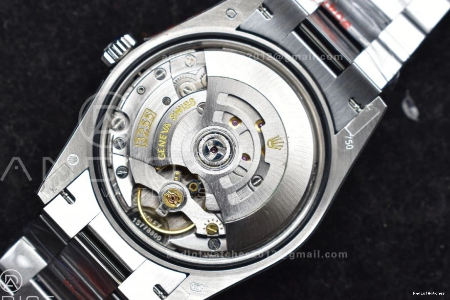 Edition 679 36 Dial Best on Roman BestValue SS DayDate 904L (Gain Steel Bracelet President QF vr3255 V5 Weight) Blue 0108